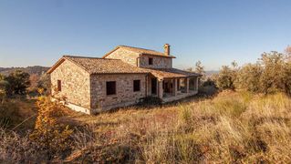 Collazzone, newly built stone farmhouse to be finished